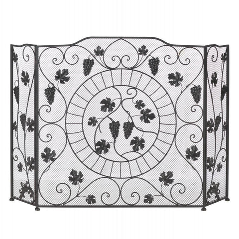 Vineyard Fireplace Screen