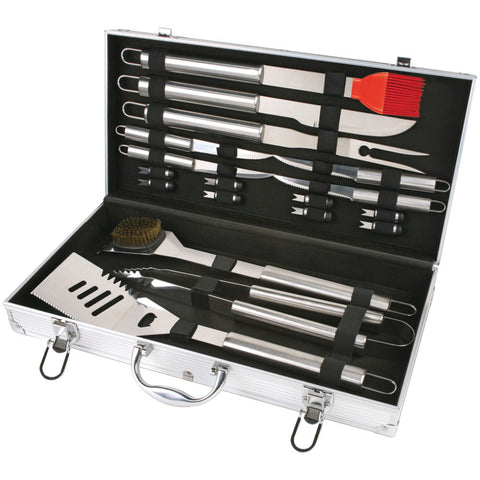 Chefs Basics Select 18-piece Stainless Steel Bbq Set