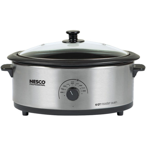 Nesco 6-quart Nonstick Roaster Oven (stainless Steel)