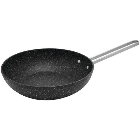 Starfrit The Rock Wok Pan With S And S Wire Handle 7.25"