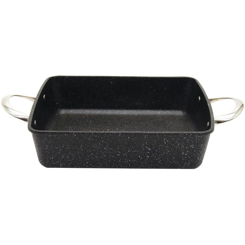 Starfrit The Rock Oven And Bakeware With Riveted Stainless Steel Handles (9" X 9" X 2" Square)