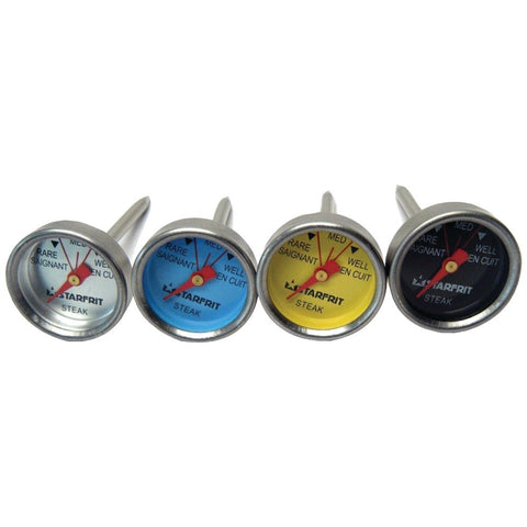 Starfrit Mini Bbq Steak Thermometers 4 Pk